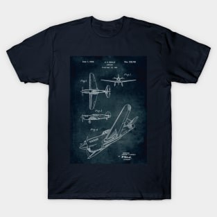 Airplane patent T-Shirt
